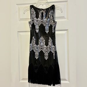 WHBM flapper style cocktail dress
